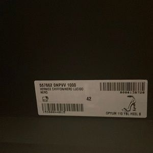 YSL HEEL SIZE 42 worn twice